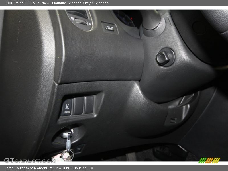 Platinum Graphite Gray / Graphite 2008 Infiniti EX 35 Journey