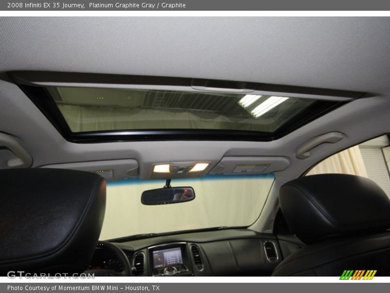 Platinum Graphite Gray / Graphite 2008 Infiniti EX 35 Journey