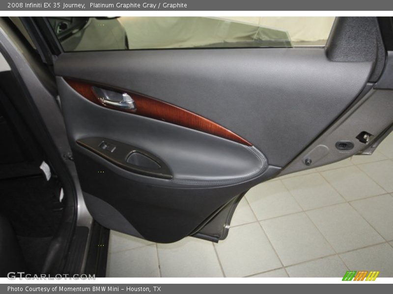 Platinum Graphite Gray / Graphite 2008 Infiniti EX 35 Journey