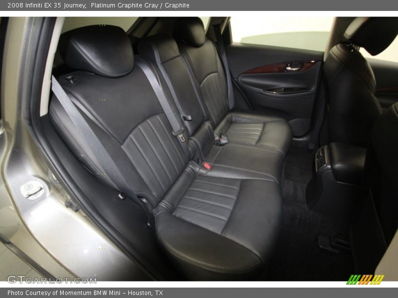 Platinum Graphite Gray / Graphite 2008 Infiniti EX 35 Journey