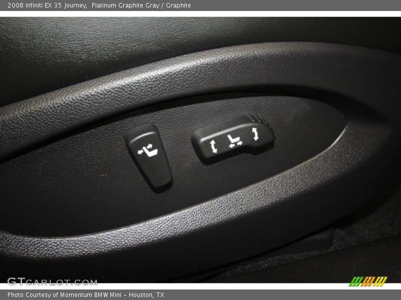 Platinum Graphite Gray / Graphite 2008 Infiniti EX 35 Journey