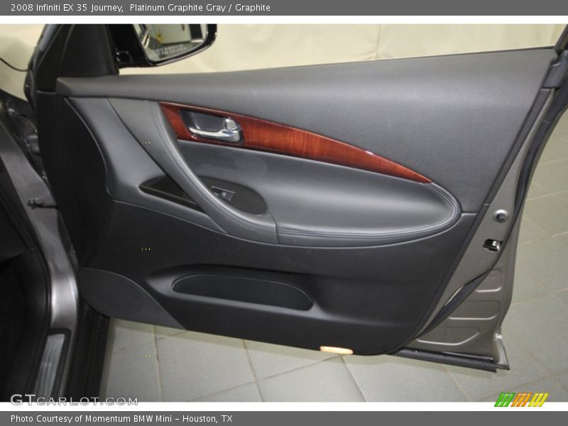 Platinum Graphite Gray / Graphite 2008 Infiniti EX 35 Journey