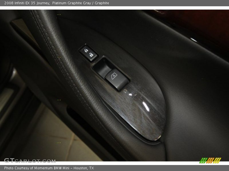 Platinum Graphite Gray / Graphite 2008 Infiniti EX 35 Journey