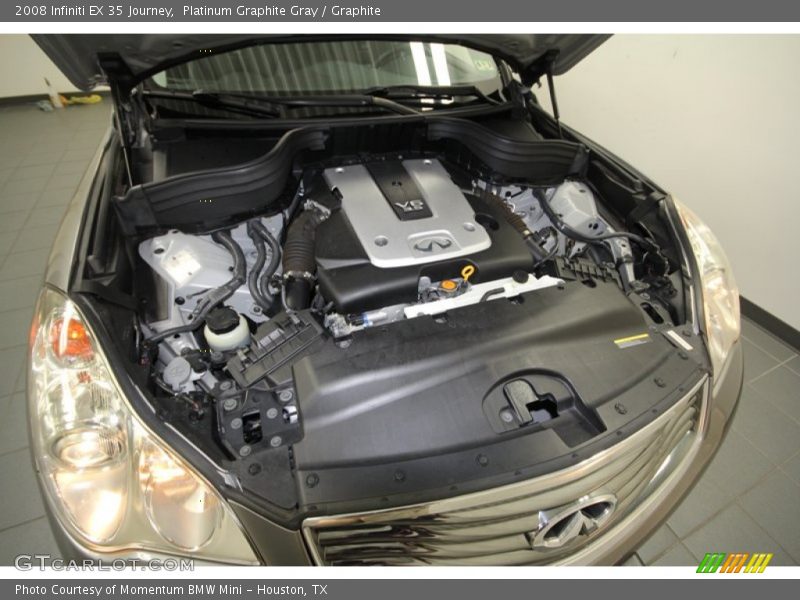 Platinum Graphite Gray / Graphite 2008 Infiniti EX 35 Journey