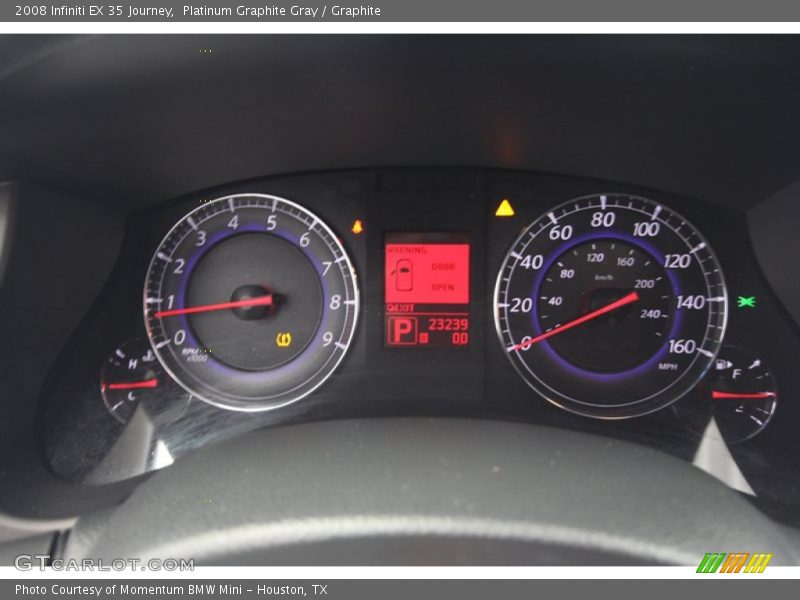 Platinum Graphite Gray / Graphite 2008 Infiniti EX 35 Journey