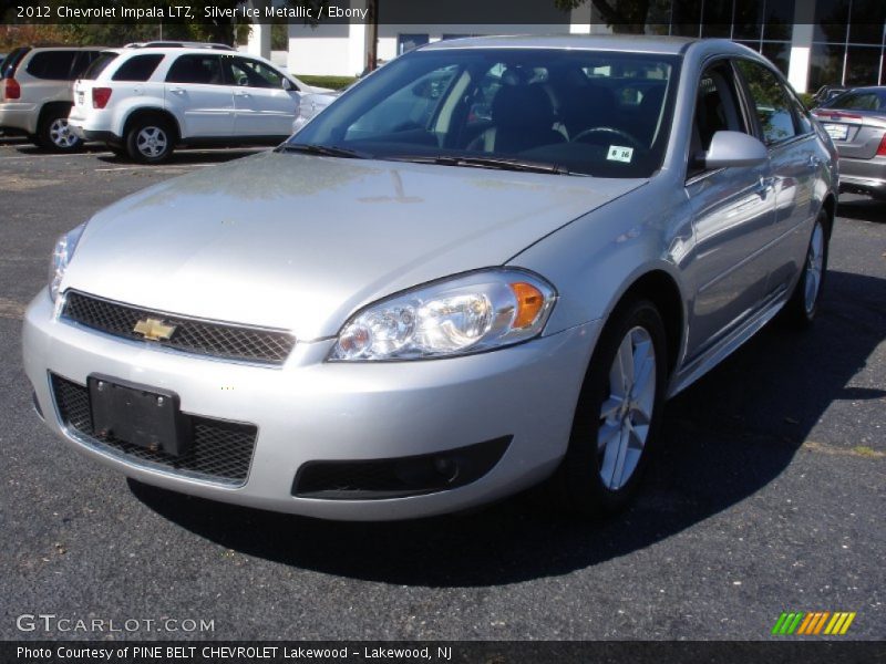 Silver Ice Metallic / Ebony 2012 Chevrolet Impala LTZ