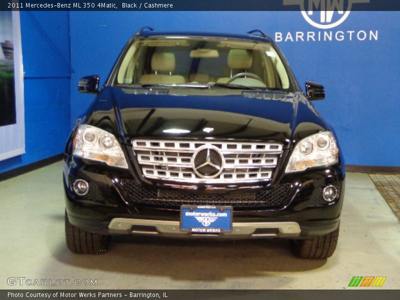 Black / Cashmere 2011 Mercedes-Benz ML 350 4Matic