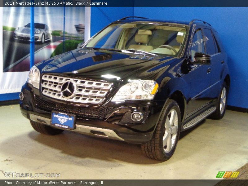 Black / Cashmere 2011 Mercedes-Benz ML 350 4Matic