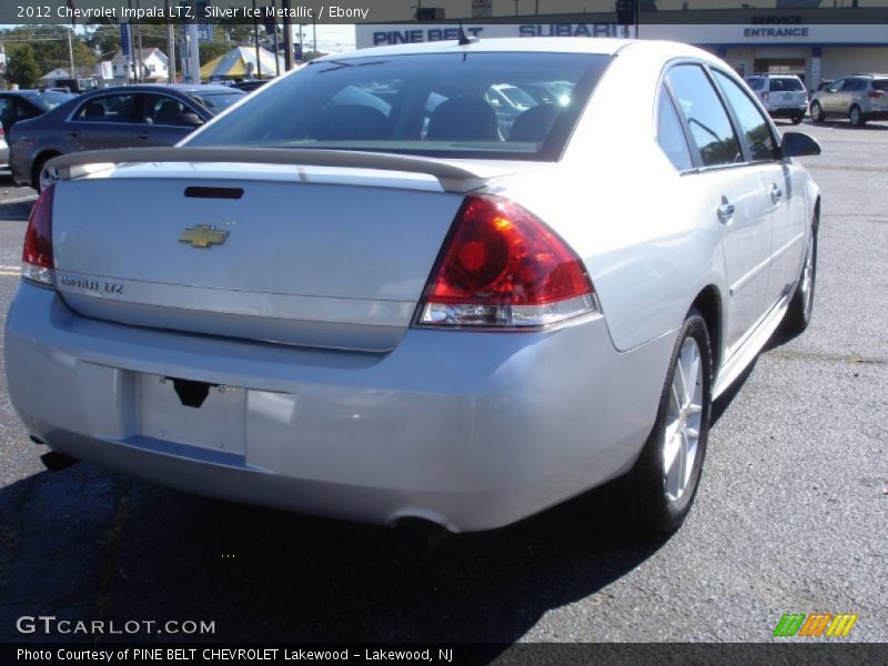 Silver Ice Metallic / Ebony 2012 Chevrolet Impala LTZ