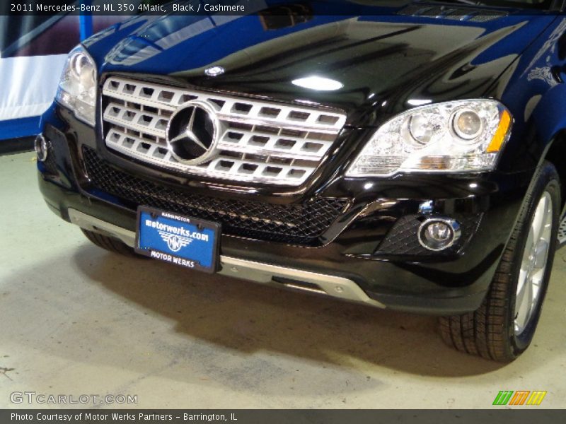 Black / Cashmere 2011 Mercedes-Benz ML 350 4Matic