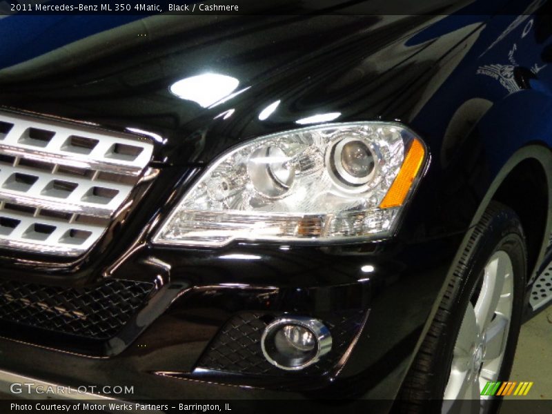 Black / Cashmere 2011 Mercedes-Benz ML 350 4Matic