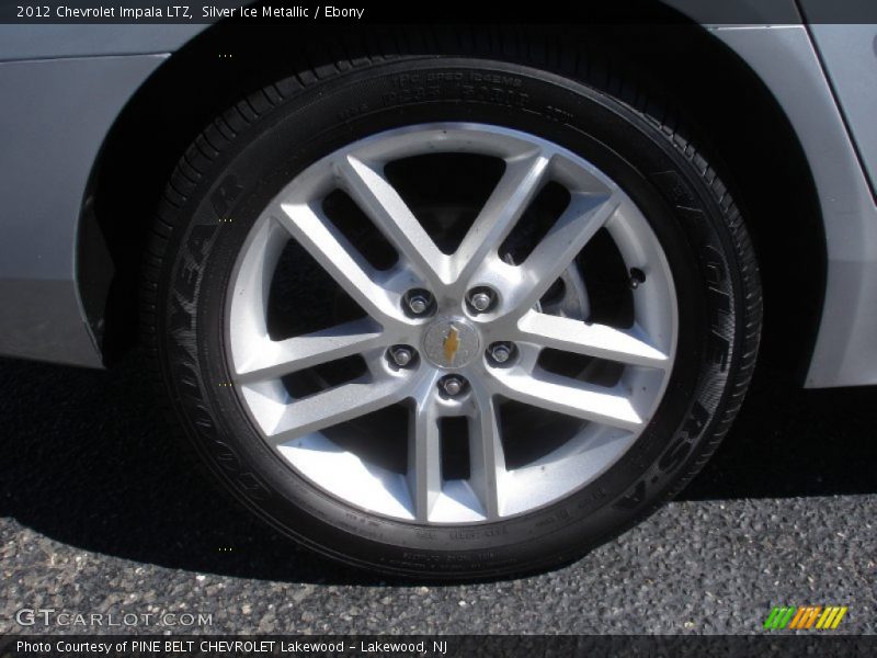 Silver Ice Metallic / Ebony 2012 Chevrolet Impala LTZ