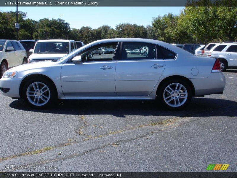 Silver Ice Metallic / Ebony 2012 Chevrolet Impala LTZ