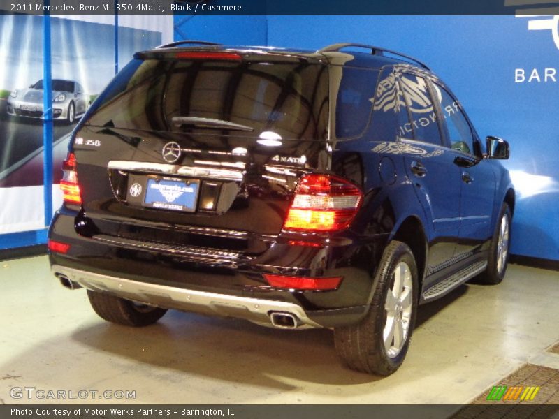 Black / Cashmere 2011 Mercedes-Benz ML 350 4Matic