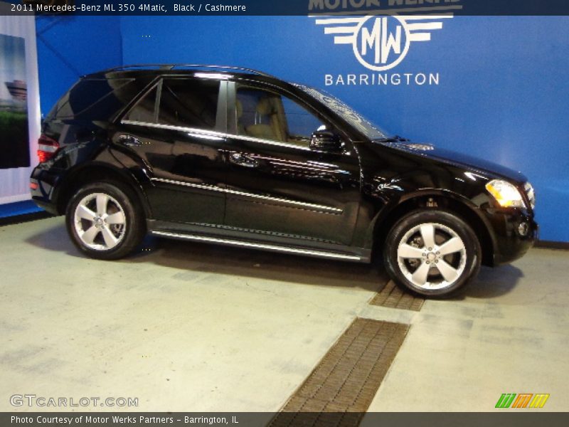 Black / Cashmere 2011 Mercedes-Benz ML 350 4Matic