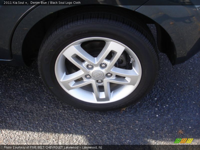 Denim Blue / Black Soul Logo Cloth 2011 Kia Soul +