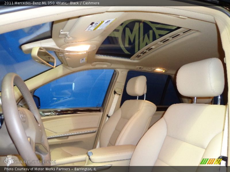 Black / Cashmere 2011 Mercedes-Benz ML 350 4Matic