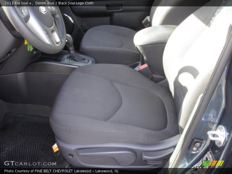 Denim Blue / Black Soul Logo Cloth 2011 Kia Soul +