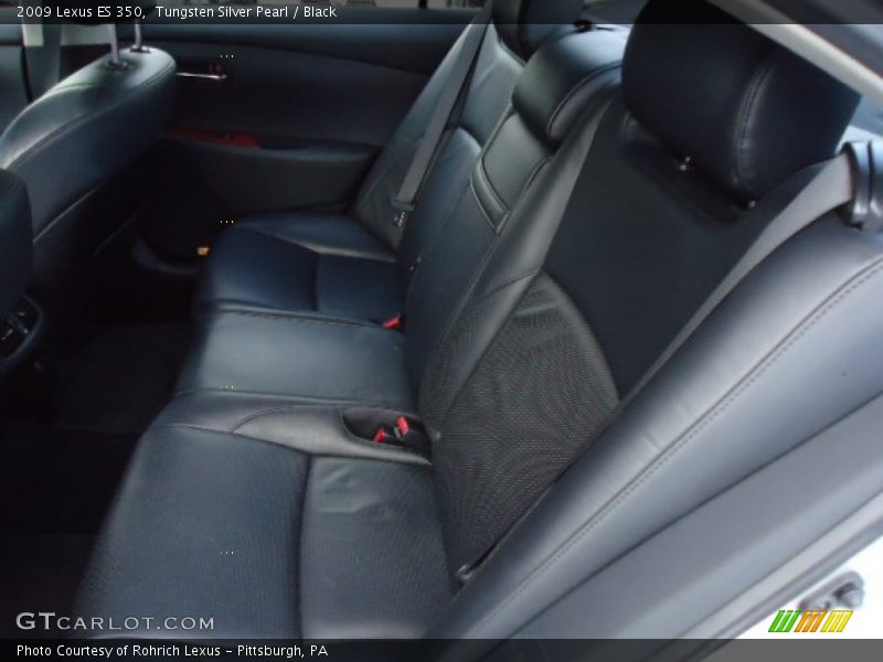 Tungsten Silver Pearl / Black 2009 Lexus ES 350