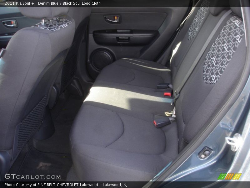 Denim Blue / Black Soul Logo Cloth 2011 Kia Soul +