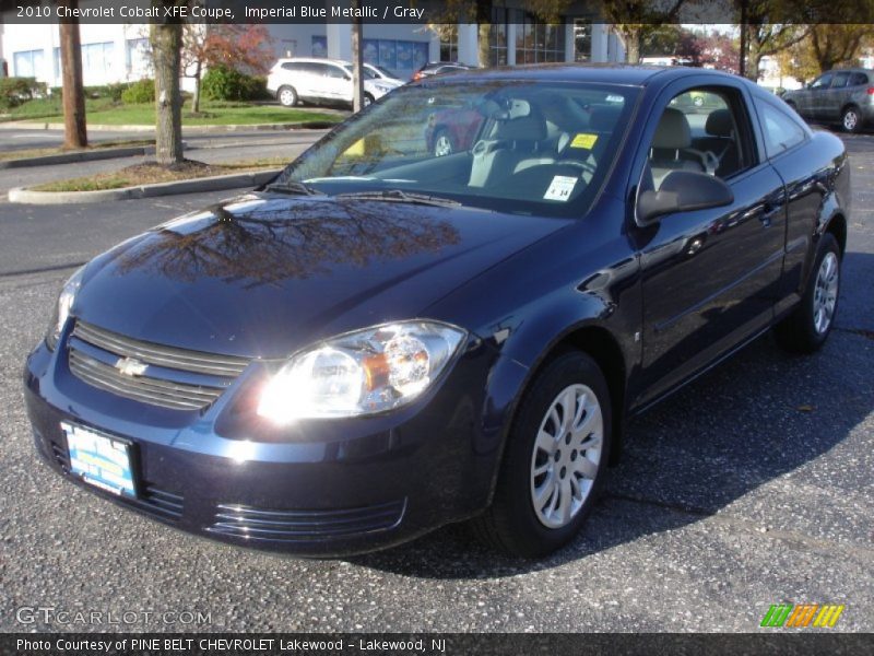 Imperial Blue Metallic / Gray 2010 Chevrolet Cobalt XFE Coupe