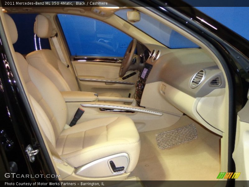 Black / Cashmere 2011 Mercedes-Benz ML 350 4Matic