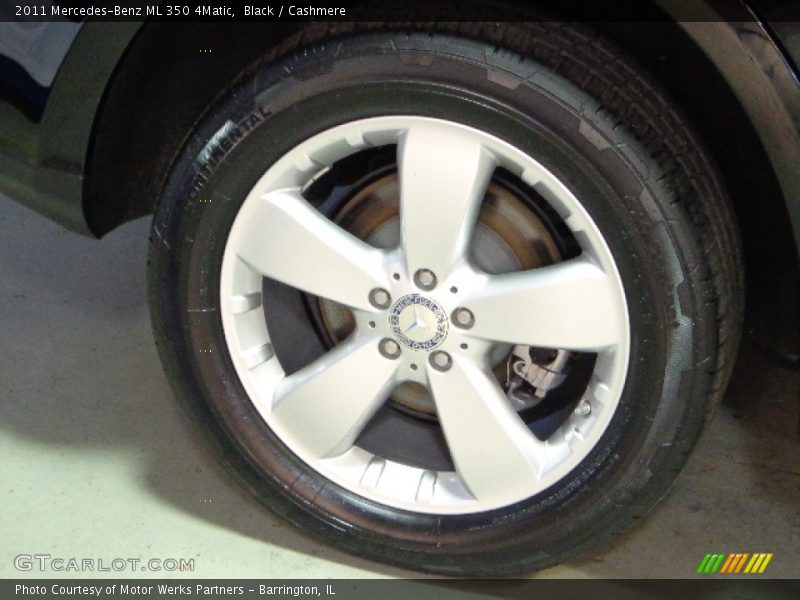 Black / Cashmere 2011 Mercedes-Benz ML 350 4Matic