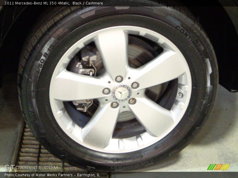 Black / Cashmere 2011 Mercedes-Benz ML 350 4Matic