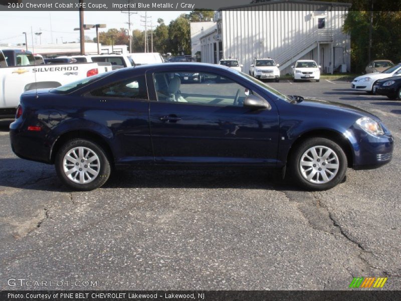 Imperial Blue Metallic / Gray 2010 Chevrolet Cobalt XFE Coupe