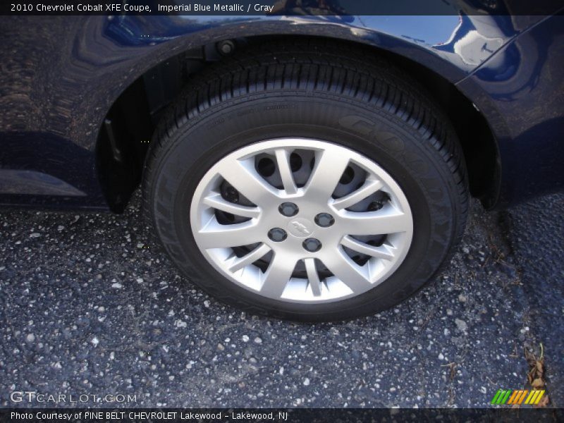 Imperial Blue Metallic / Gray 2010 Chevrolet Cobalt XFE Coupe