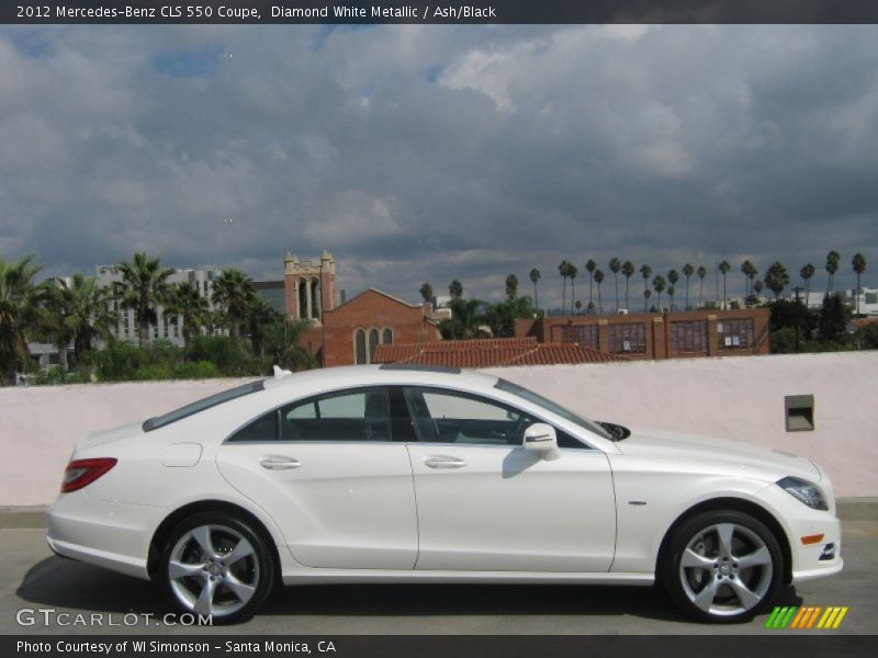 2012 CLS 550 Coupe Diamond White Metallic
