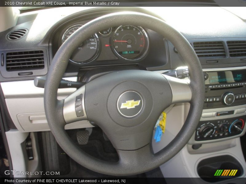 Imperial Blue Metallic / Gray 2010 Chevrolet Cobalt XFE Coupe