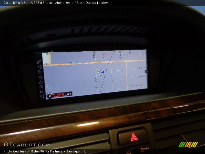 Alpine White / Black Dakota Leather 2011 BMW 3 Series 335d Sedan