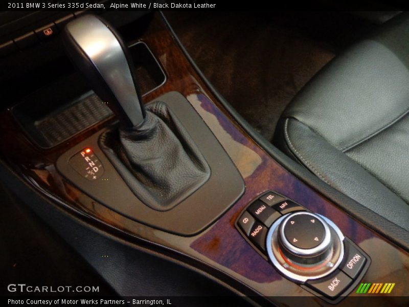 Alpine White / Black Dakota Leather 2011 BMW 3 Series 335d Sedan
