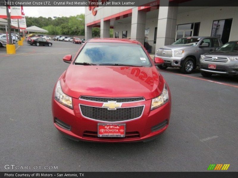 Crystal Red Metallic Tintcoat / Jet Black Leather 2011 Chevrolet Cruze LTZ