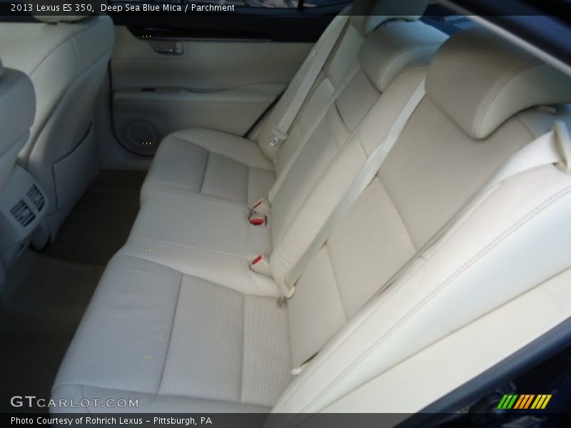 Deep Sea Blue Mica / Parchment 2013 Lexus ES 350
