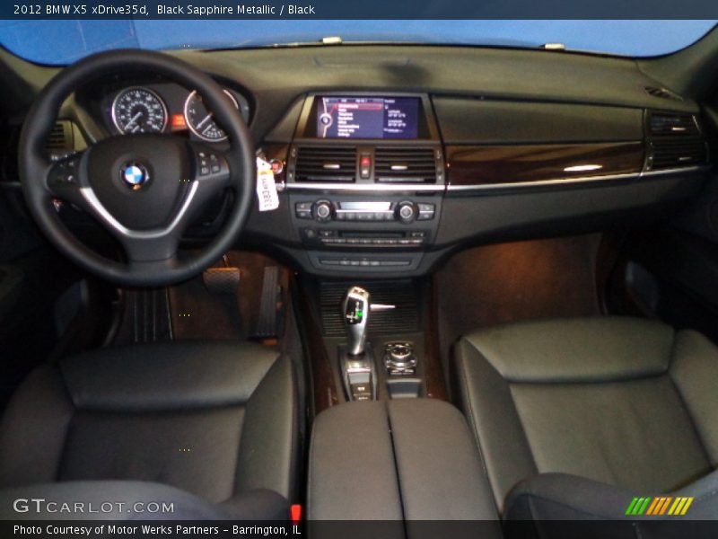 Black Sapphire Metallic / Black 2012 BMW X5 xDrive35d