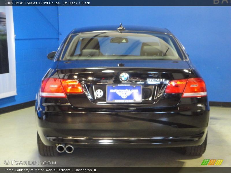 Jet Black / Black 2009 BMW 3 Series 328xi Coupe
