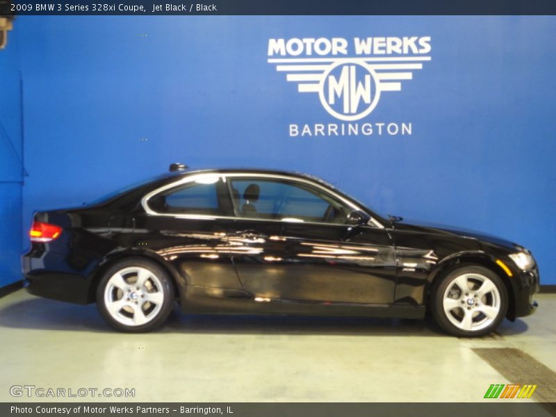 Jet Black / Black 2009 BMW 3 Series 328xi Coupe