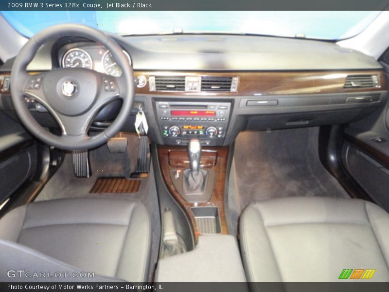Jet Black / Black 2009 BMW 3 Series 328xi Coupe