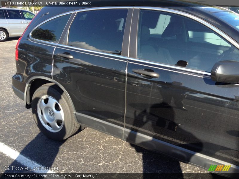 Crystal Black Pearl / Black 2010 Honda CR-V LX