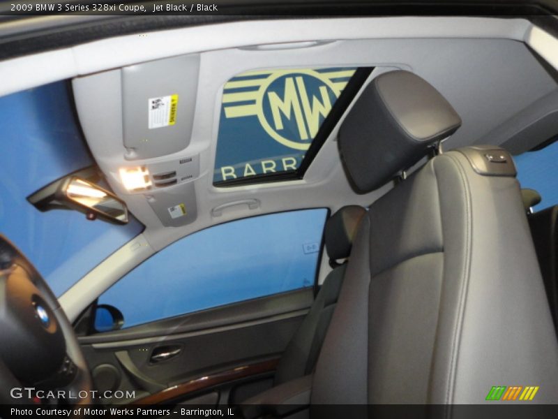 Jet Black / Black 2009 BMW 3 Series 328xi Coupe