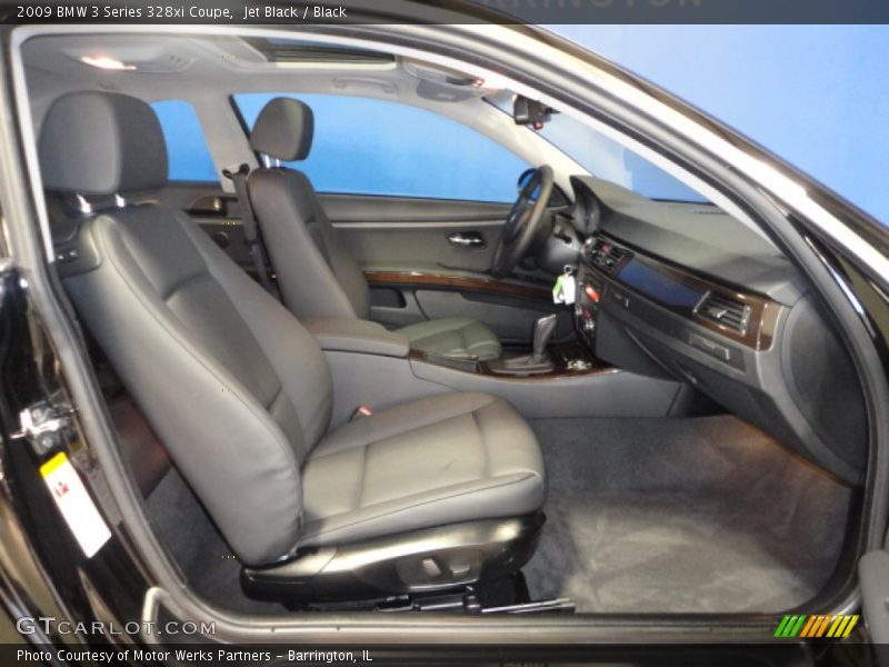 Jet Black / Black 2009 BMW 3 Series 328xi Coupe
