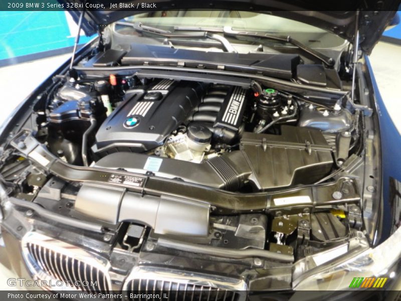 Jet Black / Black 2009 BMW 3 Series 328xi Coupe