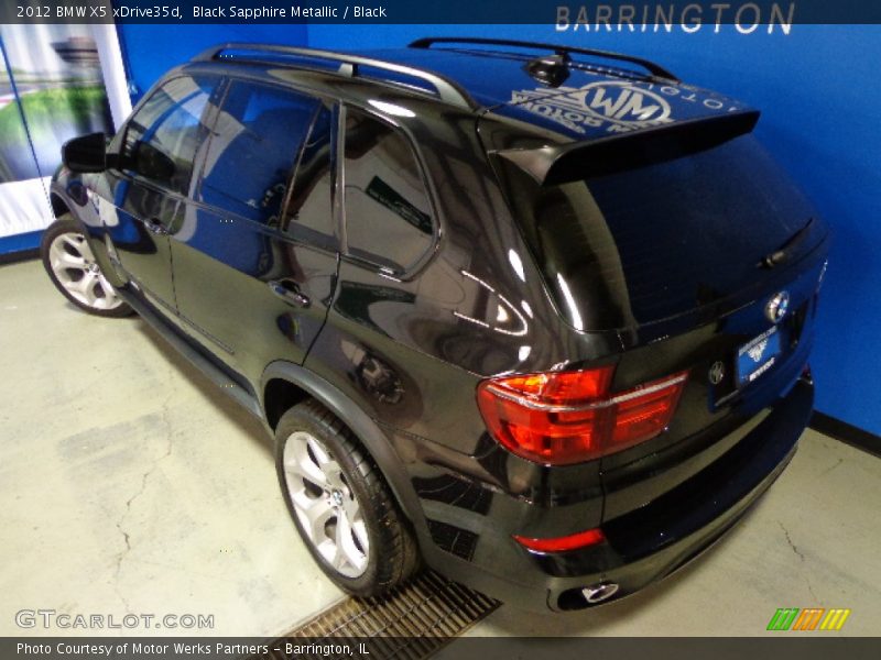 Black Sapphire Metallic / Black 2012 BMW X5 xDrive35d