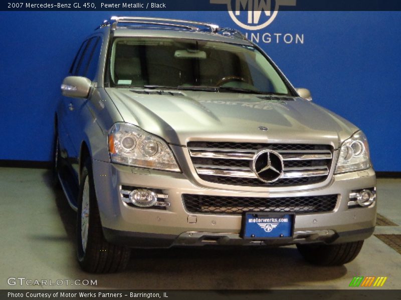 Pewter Metallic / Black 2007 Mercedes-Benz GL 450