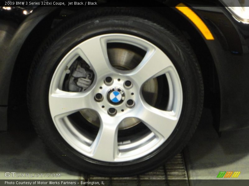 Jet Black / Black 2009 BMW 3 Series 328xi Coupe