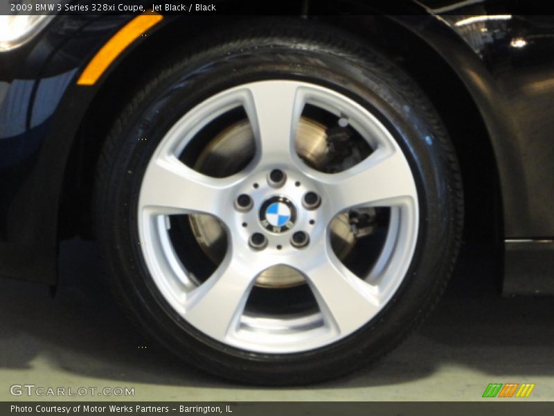 Jet Black / Black 2009 BMW 3 Series 328xi Coupe