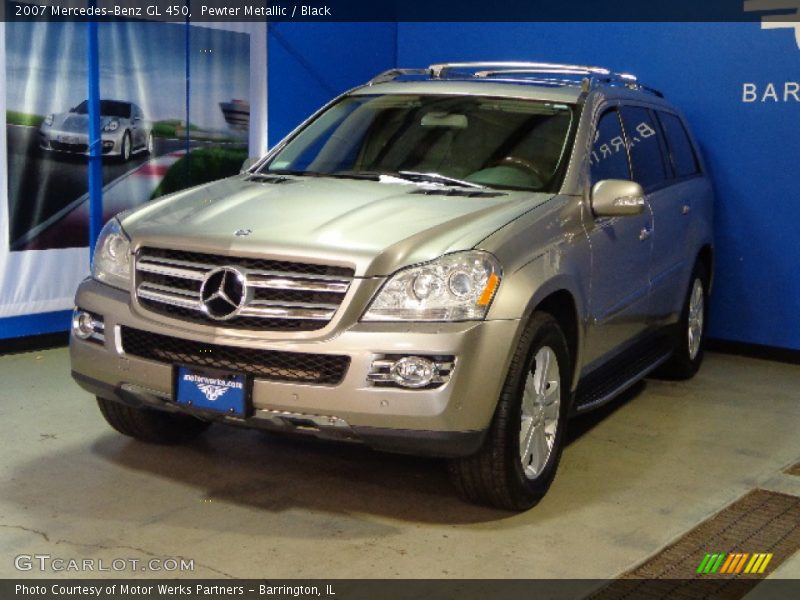Pewter Metallic / Black 2007 Mercedes-Benz GL 450