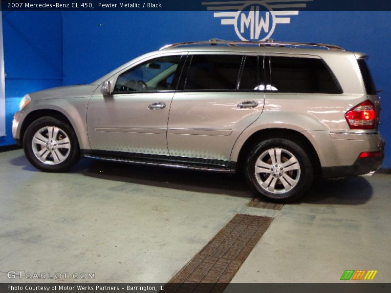 Pewter Metallic / Black 2007 Mercedes-Benz GL 450